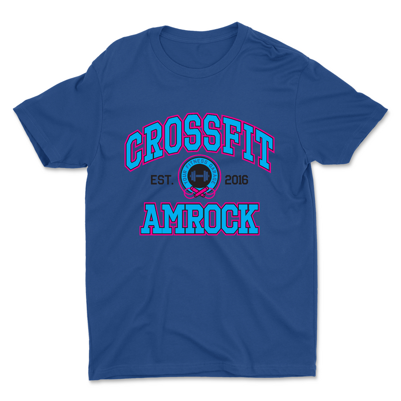 Unisex 2X-Large ROYAL Cotton T-Shirt