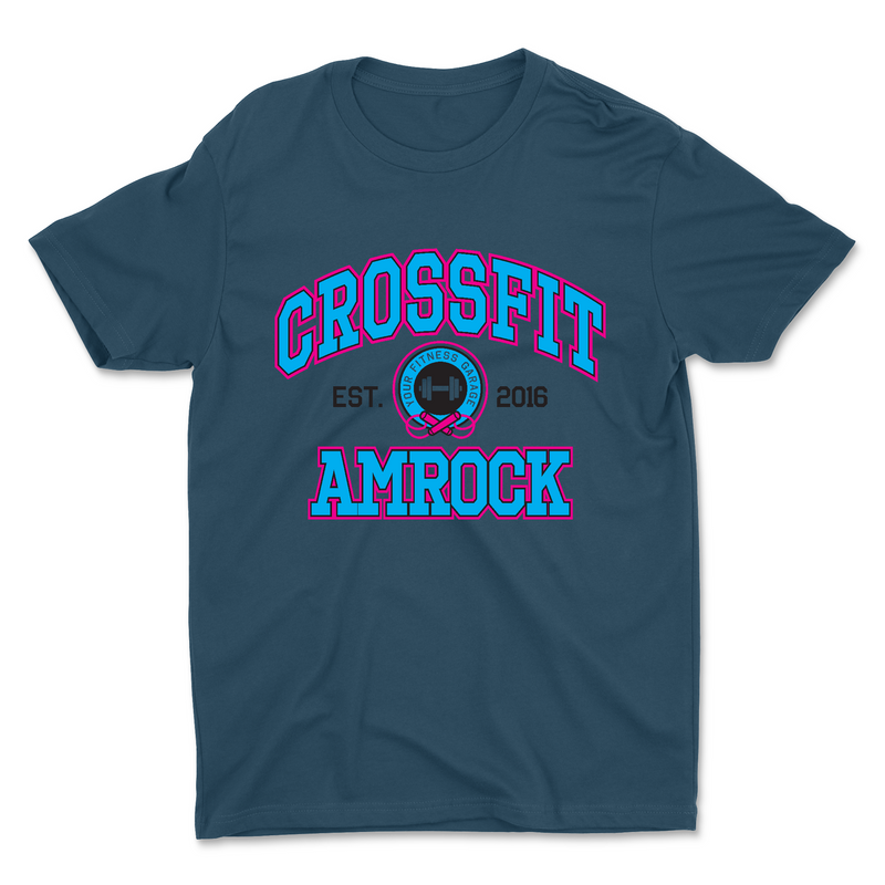 Unisex 2X-Large COOL_BLUE Cotton T-Shirt