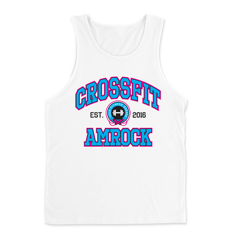 Mens 2X-Large WHITE Tank Top