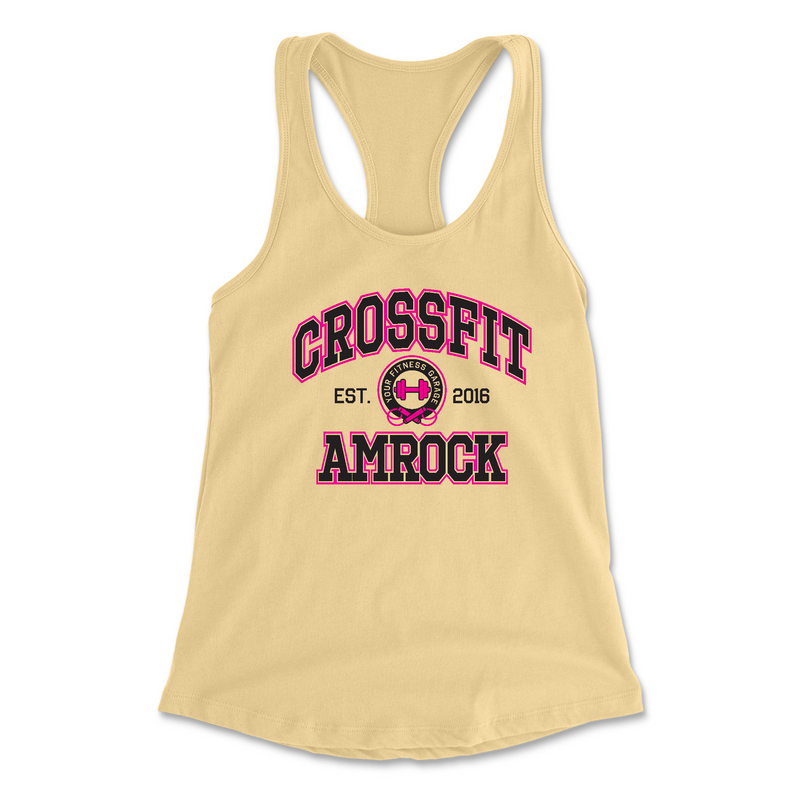 Womens 2X-Large BANANA_CREAM Tank Top