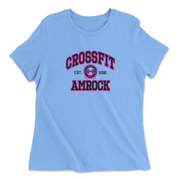 Womens 2X-Large CAROLINA_BLUE Relaxed Jersey T-Shirt