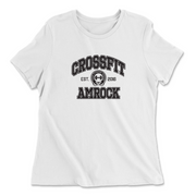 Womens 2X-Large WHITE Relaxed Jersey T-Shirt