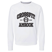 Mens 2X-Large WHITE CrewNeck