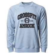 Mens 2X-Large MISTY_BLUE CrewNeck