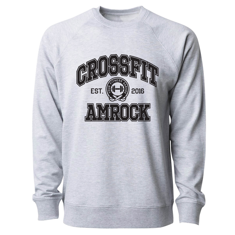 Mens 2X-Large ATHLETIC_HEATHER CrewNeck