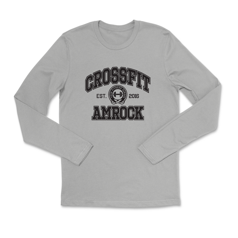 Mens 2X-Large HEATHER_GRAY Long Sleeve