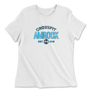 Womens 2X-Large WHITE Relaxed Jersey T-Shirt