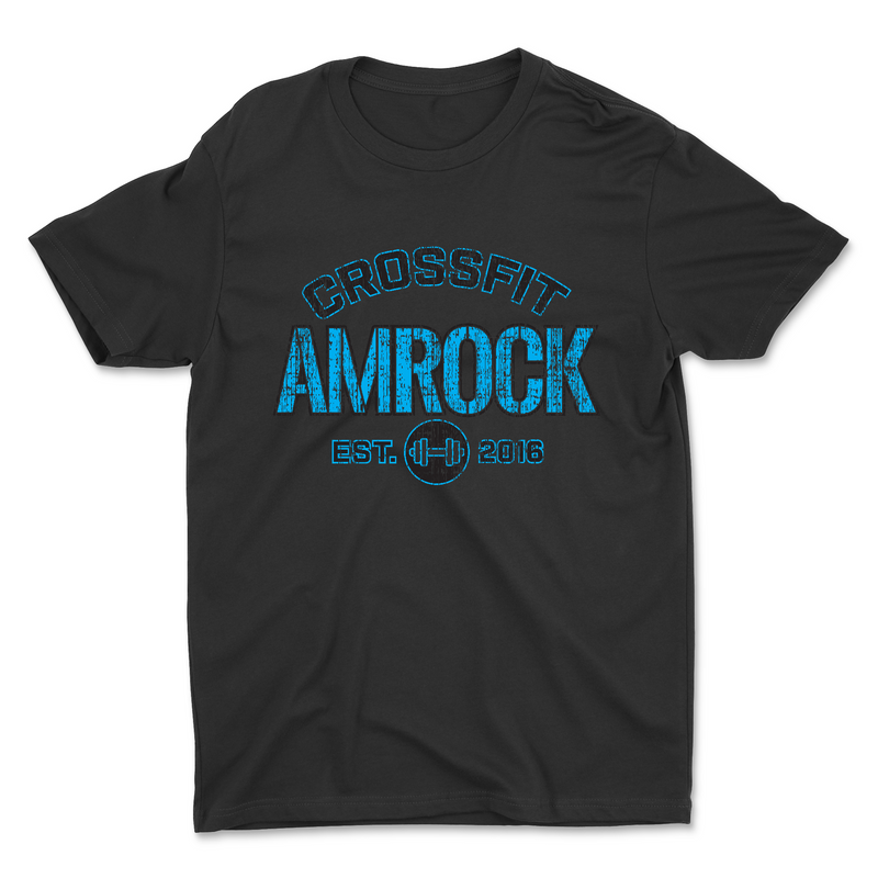 Unisex 2X-Large BLACK Cotton T-Shirt