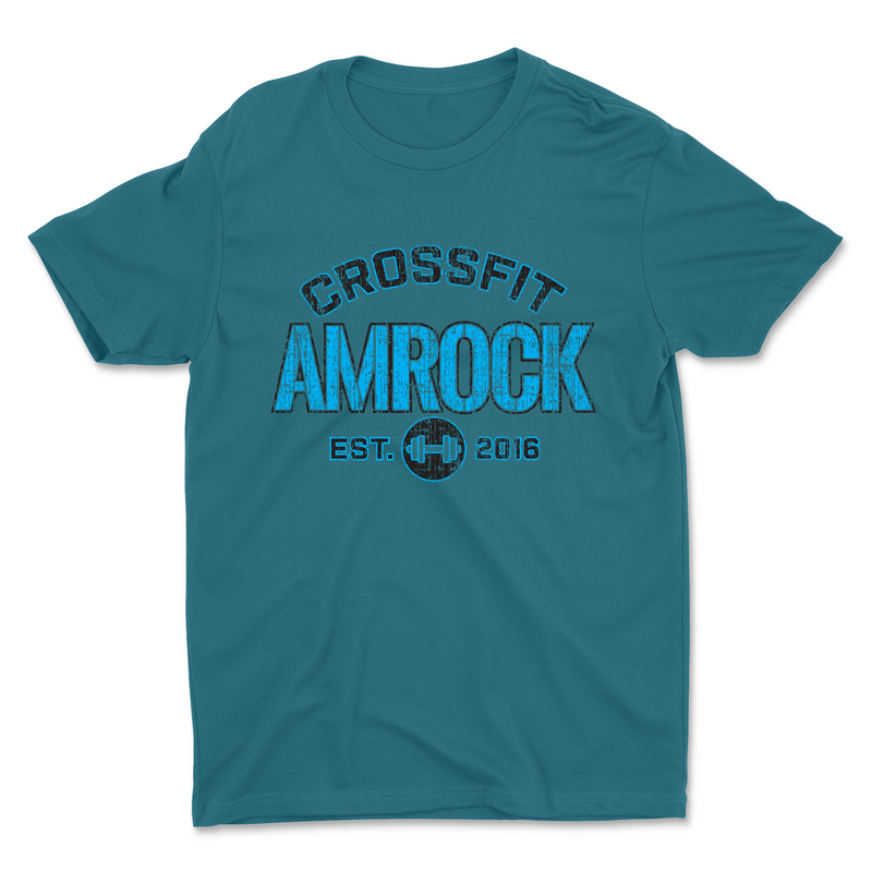 Unisex 2X-Large TEAL Cotton T-Shirt