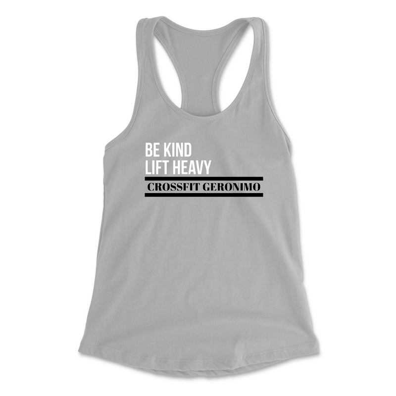 CrossFit Geronimo BE KIND LIFT HEAVY Womens - Tank Top