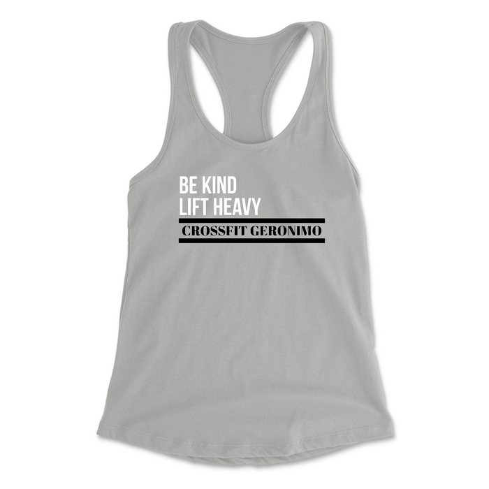 CrossFit Geronimo BE KIND LIFT HEAVY Womens - Tank Top