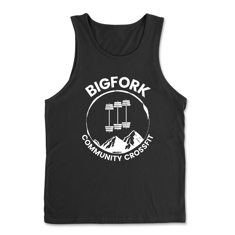 Mens 2X-Large BLACK Tank Top