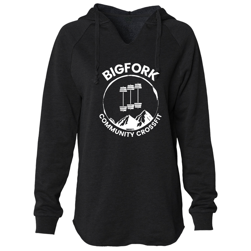 Womens 2X-Large BLACK Hoodie