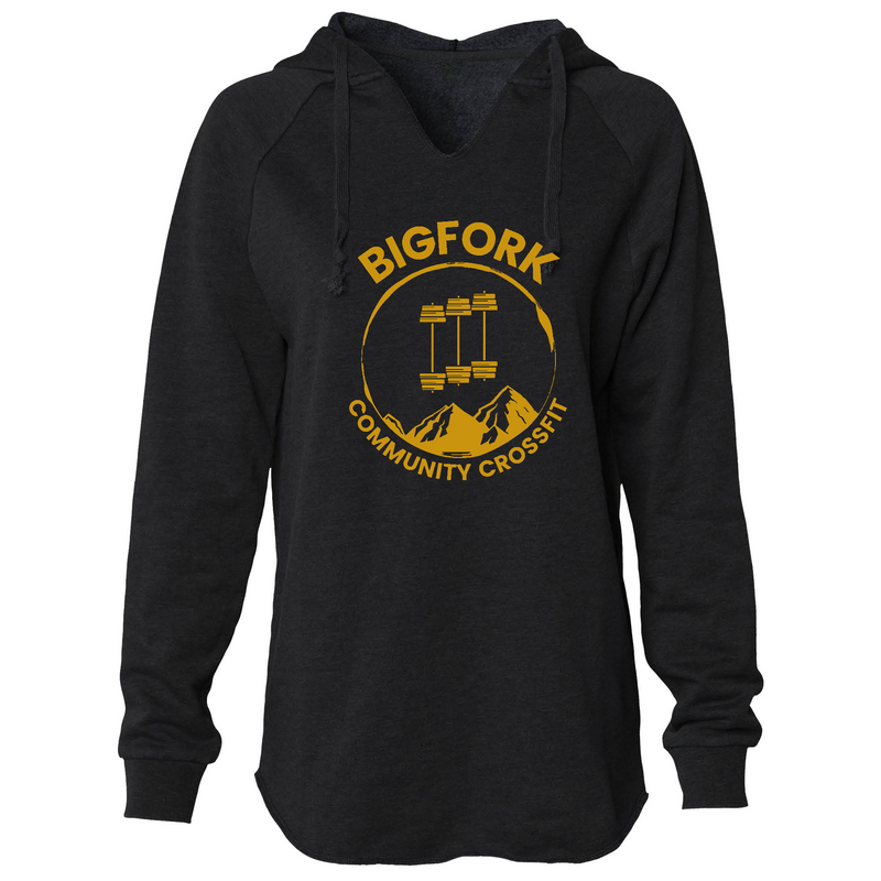Womens 2X-Large BLACK Hoodie