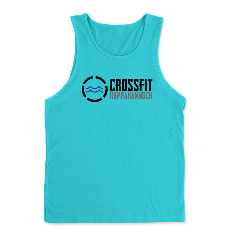Mens 2X-Large TAHITI_BLUE Tank Top
