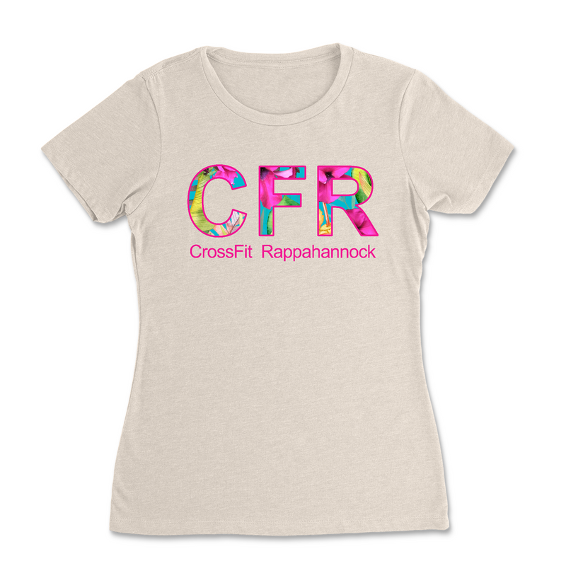 CrossFit Rappahannock Tropical Womens - T-Shirt