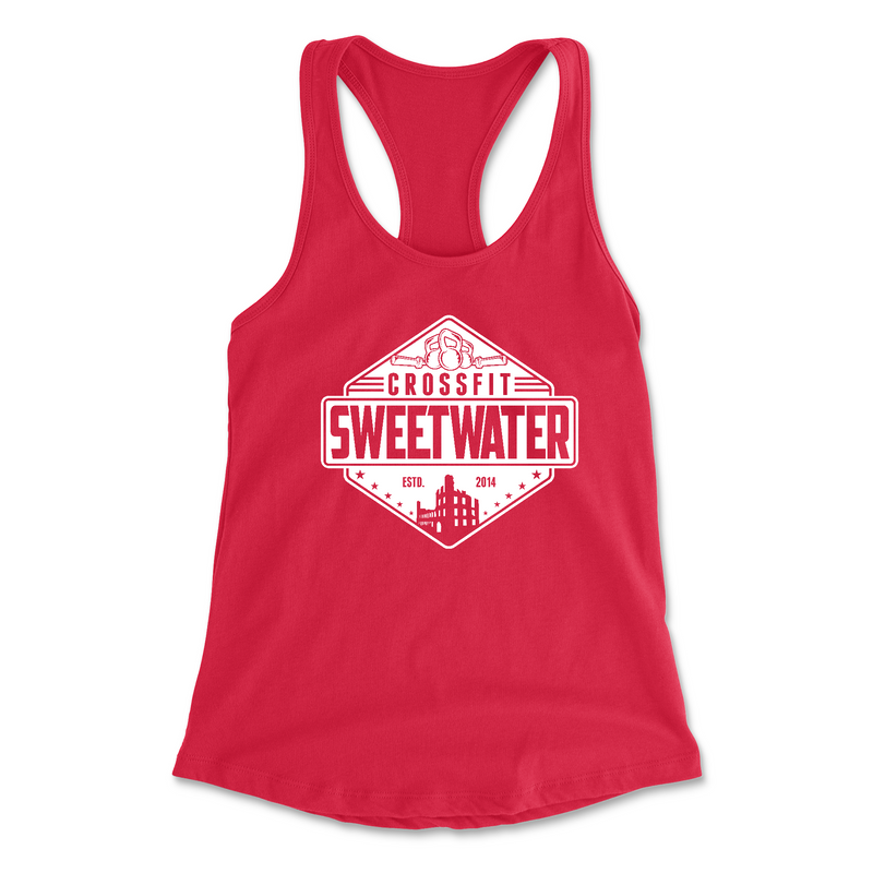 Womens 2X-Large RED Tank Top