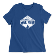 Womens 2X-Large TRUE_ROYAL Relaxed Jersey T-Shirt