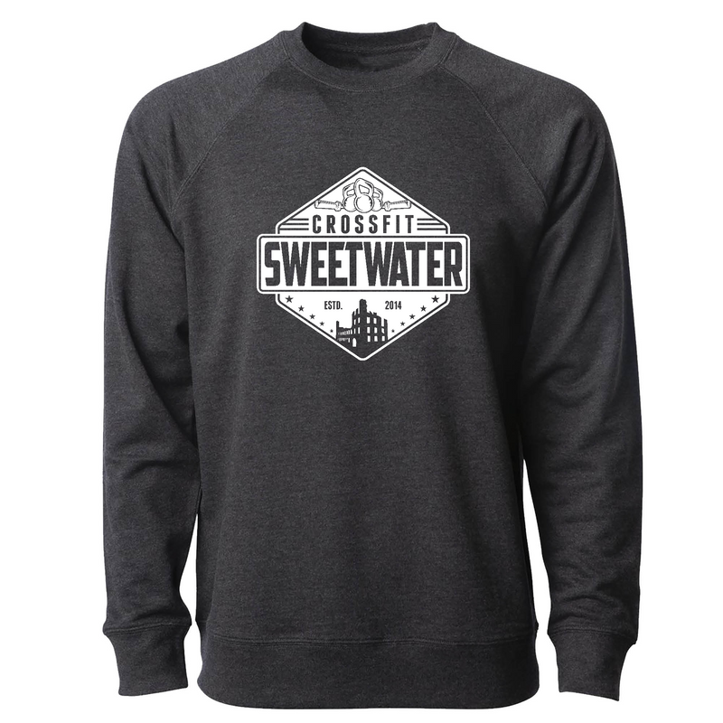 Mens 2X-Large CHARCOAL_HEATHER CrewNeck
