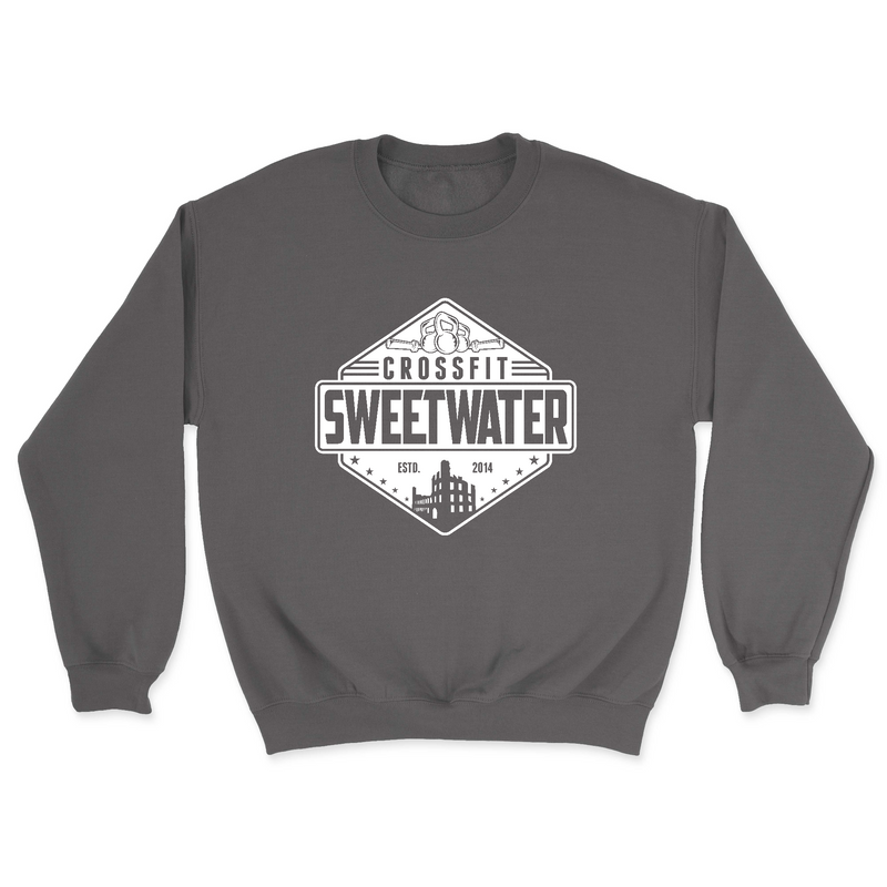 Mens 2X-Large CHARCOAL Midweight Sweatshirt