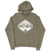 Mens 2X-Large OLIVE Hooded T-Shirt