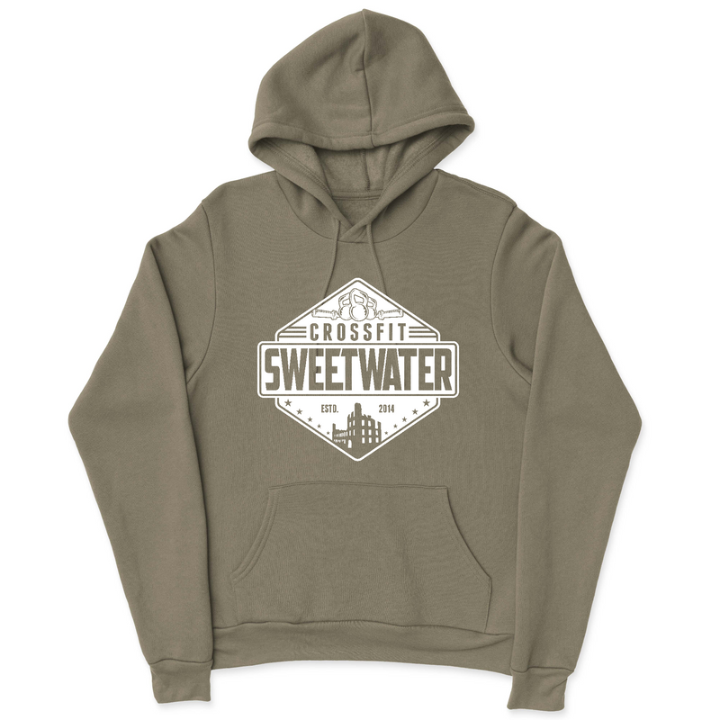 Mens 2X-Large OLIVE Hooded T-Shirt
