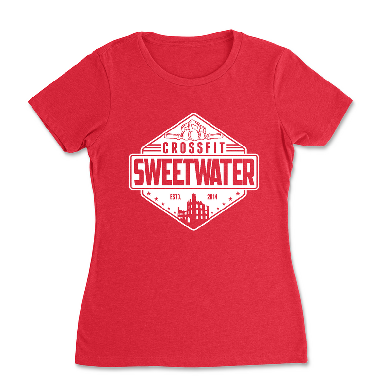 Womens 2X-Large RED T-Shirt