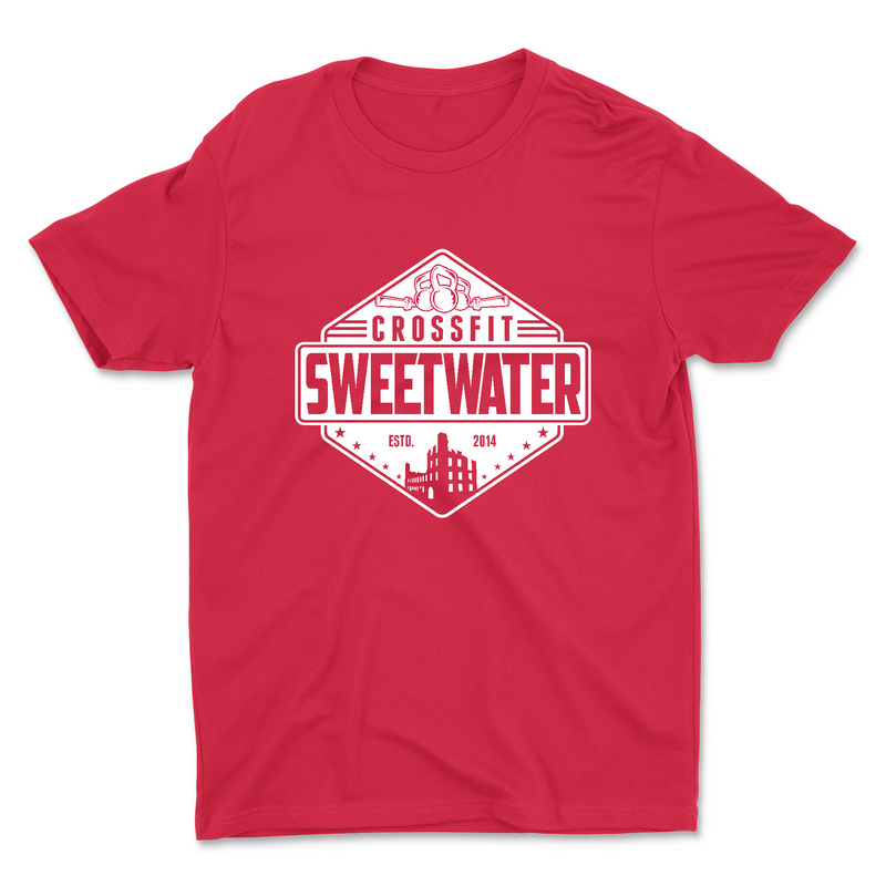 Unisex 2X-Large RED Cotton T-Shirt