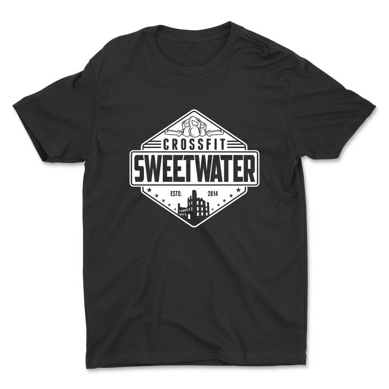 Unisex 2X-Large BLACK Cotton T-Shirt