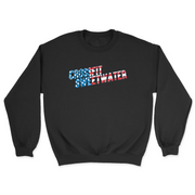 Mens 2X-Large BLACK Midweight Sweatshirt
