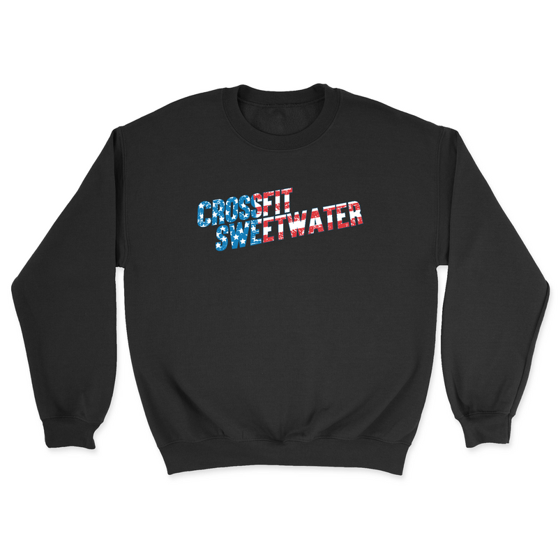 Mens 2X-Large BLACK Midweight Sweatshirt