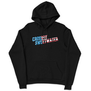 Mens 2X-Large BLACK Hooded T-Shirt