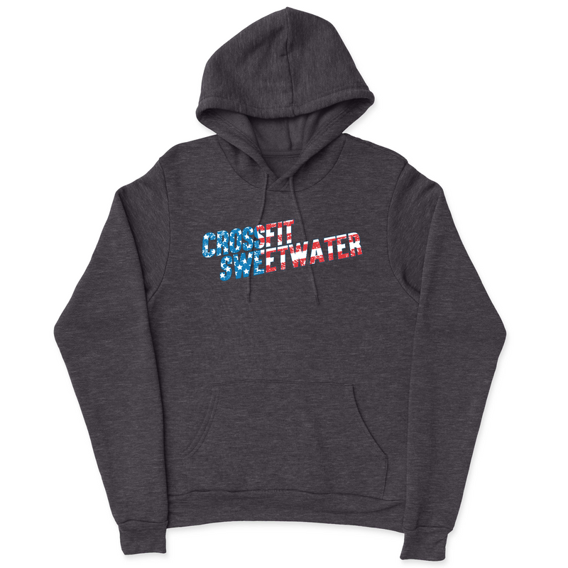 Mens 2X-Large CHARCOAL_HEATHER Hooded T-Shirt