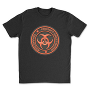 Mens 2X-Large BLACK T-Shirt