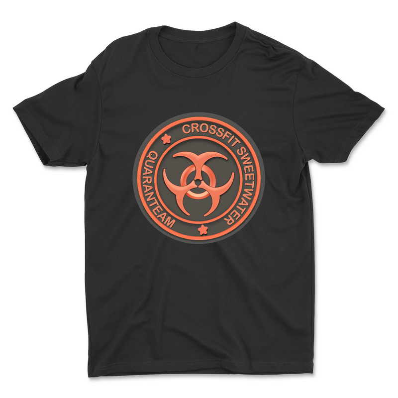 Unisex 2X-Large BLACK Cotton T-Shirt