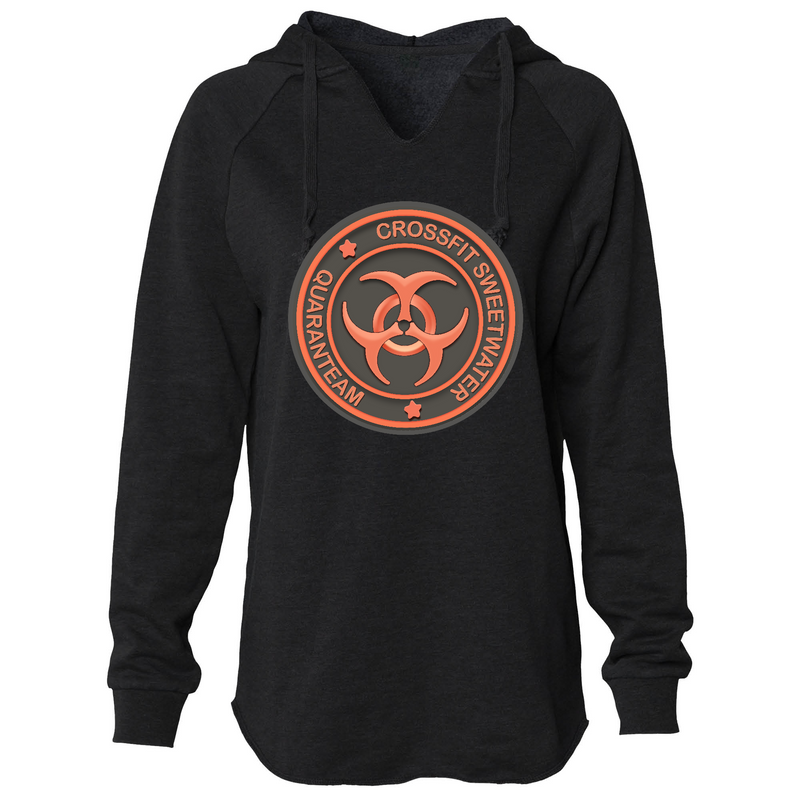Womens 2X-Large BLACK Hoodie