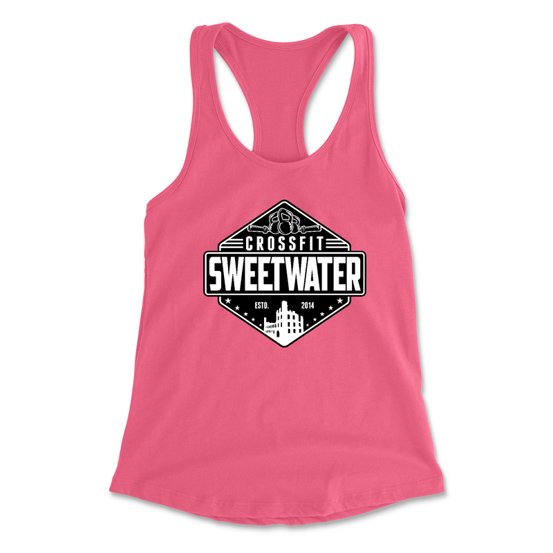 Womens 2X-Large HOT_PINK Tank Top