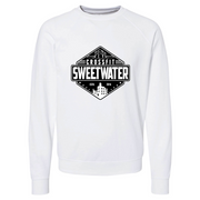 Mens 2X-Large WHITE CrewNeck