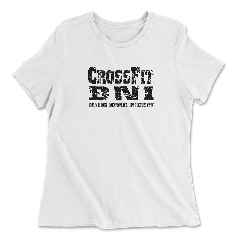Womens 2X-Large WHITE Relaxed Jersey T-Shirt