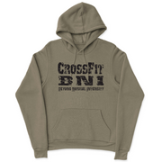 Mens 2X-Large OLIVE Hooded T-Shirt