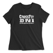 Womens 2X-Large BLACK Relaxed Jersey T-Shirt