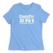 Womens 2X-Large CAROLINA_BLUE Relaxed Jersey T-Shirt