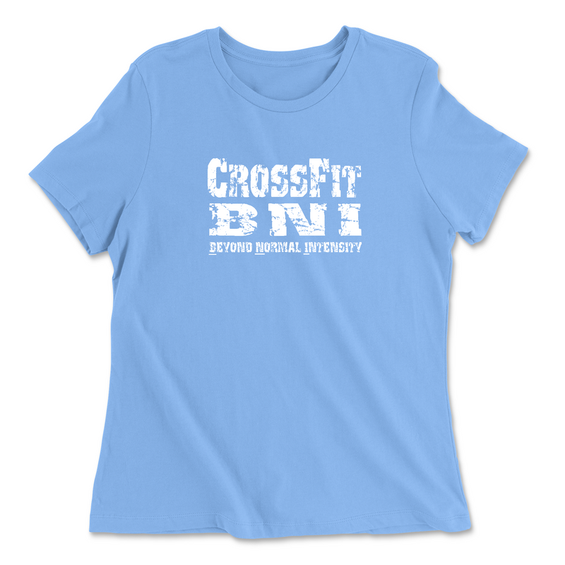 Womens 2X-Large CAROLINA_BLUE Relaxed Jersey T-Shirt