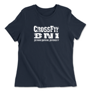 Womens 2X-Large NAVY Relaxed Jersey T-Shirt