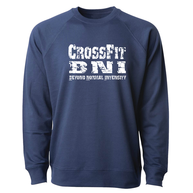 Mens 2X-Large INDIGO CrewNeck
