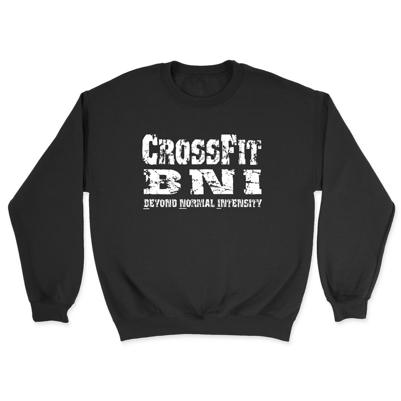 Mens 2X-Large BLACK Midweight Sweatshirt