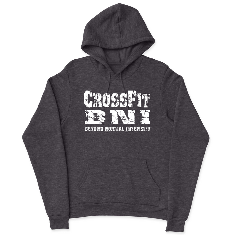 Mens 2X-Large CHARCOAL_HEATHER Hooded T-Shirt