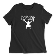 Womens 2X-Large BLACK Relaxed Jersey T-Shirt