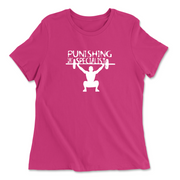 Womens 2X-Large BERRY Relaxed Jersey T-Shirt