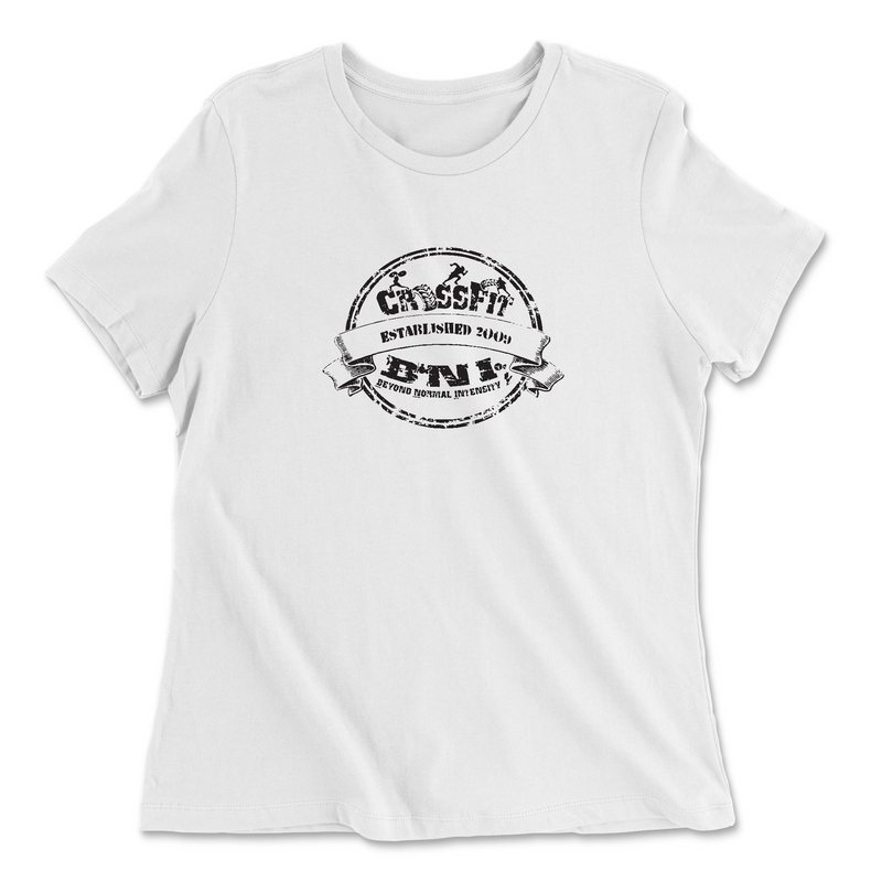 Womens 2X-Large WHITE Relaxed Jersey T-Shirt